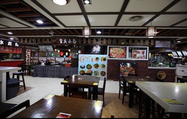 商場小餐廳裝修效果圖